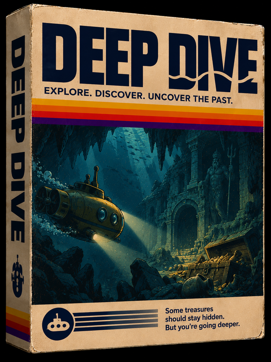 Deep Dive — Boxart der Atari-2600-Cartridge